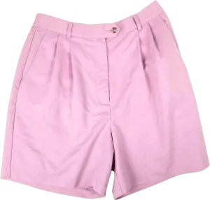 00's Pink Pastel High Waist Golf Shorts by Izod