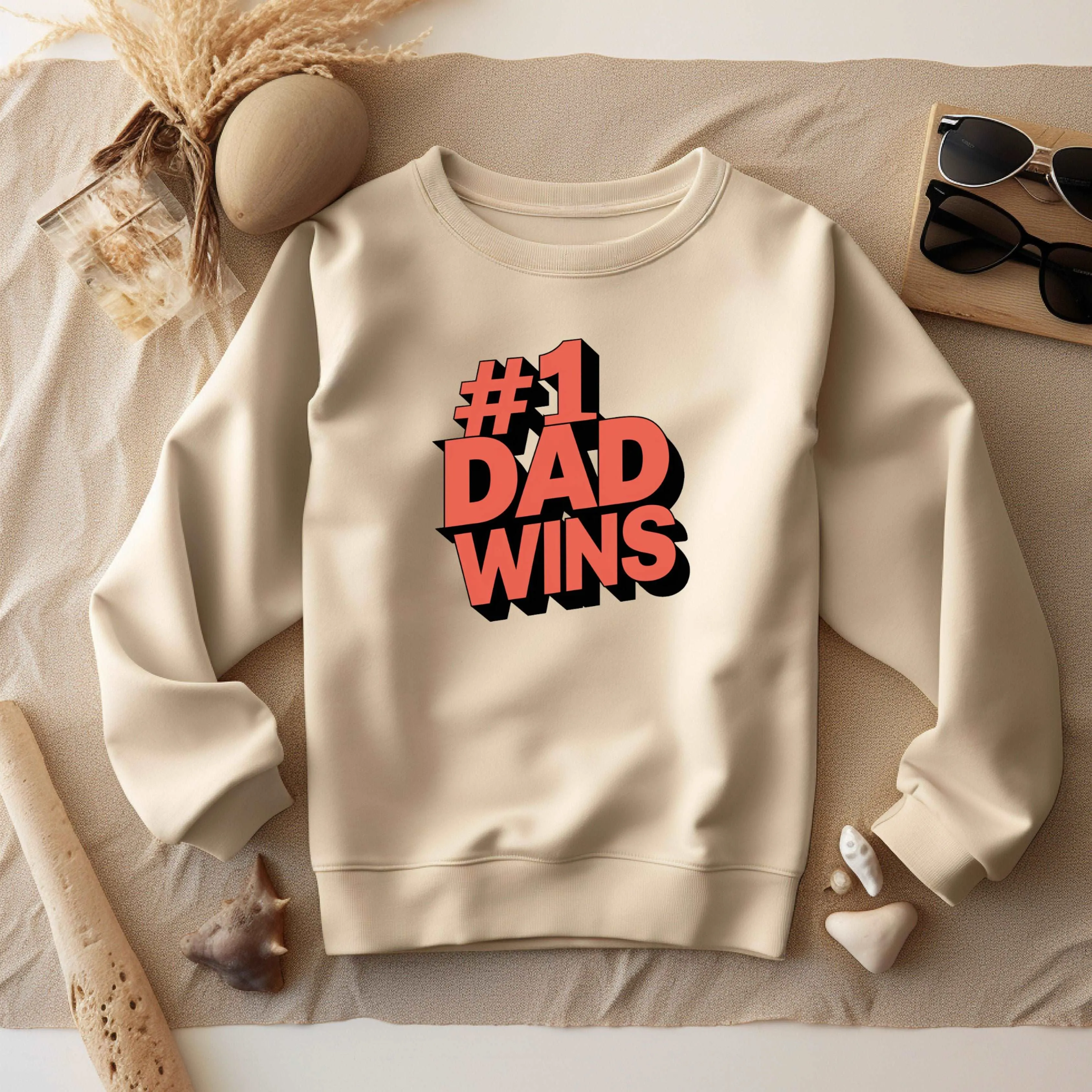 #1 Dad Sweatshirt