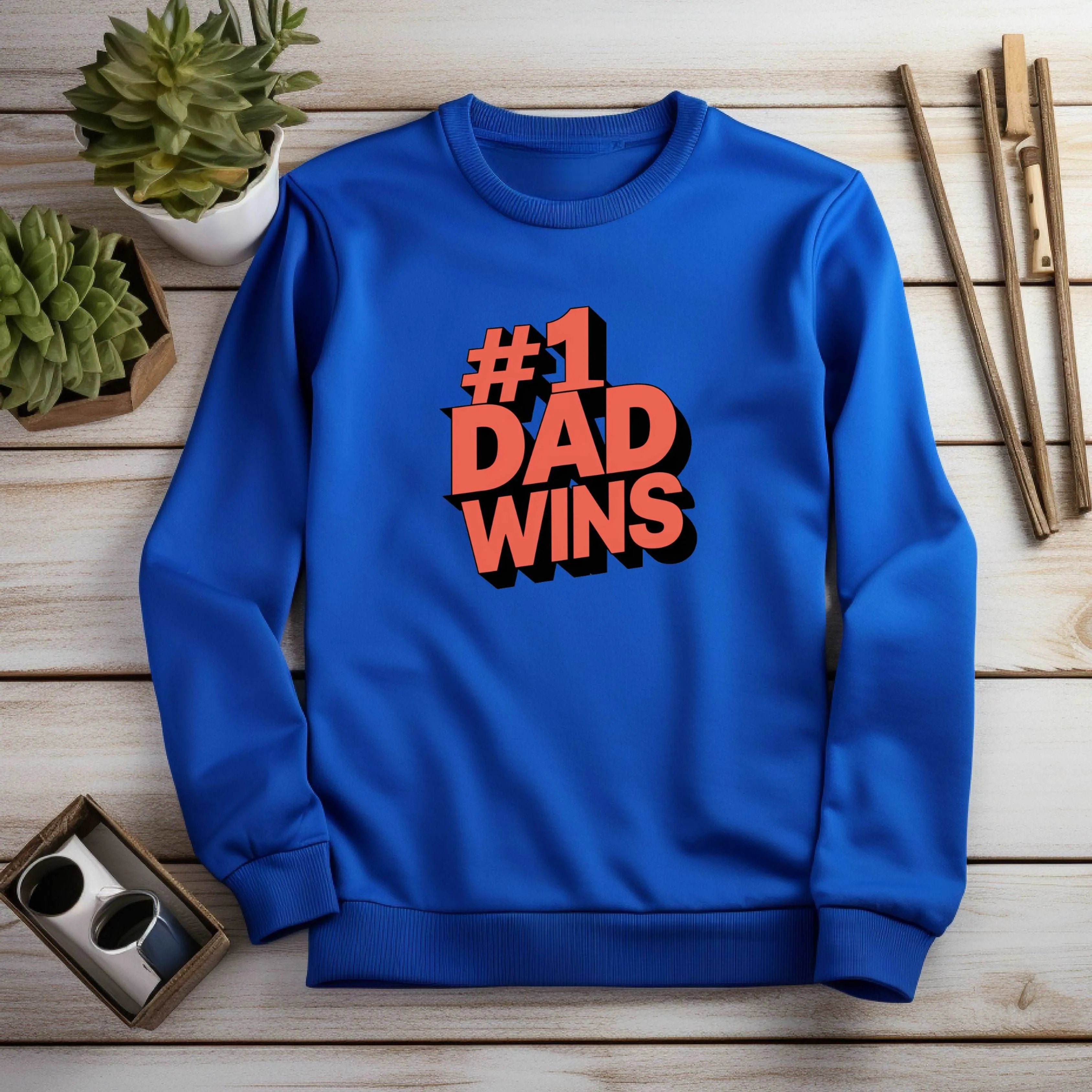 #1 Dad Sweatshirt