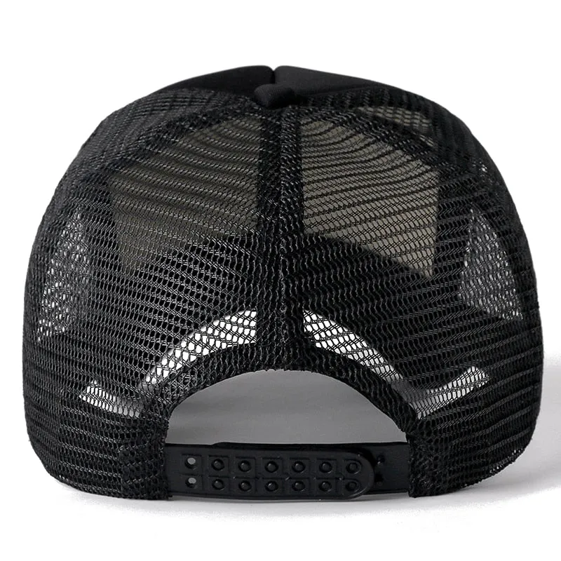 1 PCS Unisex Casual Plain Mesh Baseball Cap