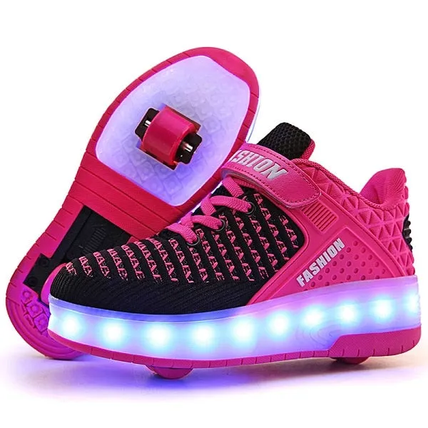 2019 New 29-40 USB Charging Children Sneakers