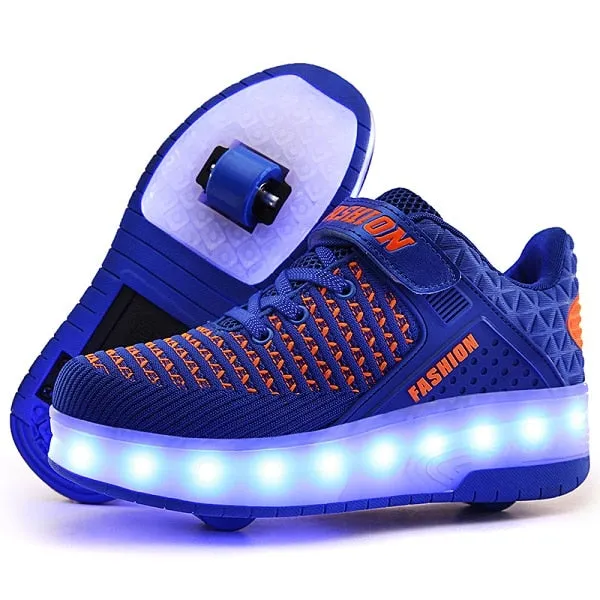 2019 New 29-40 USB Charging Children Sneakers