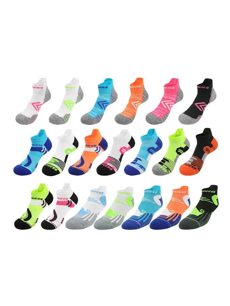 3 Pairs of Thickened Towel Bottom Socks Anti-slip Sports Socks