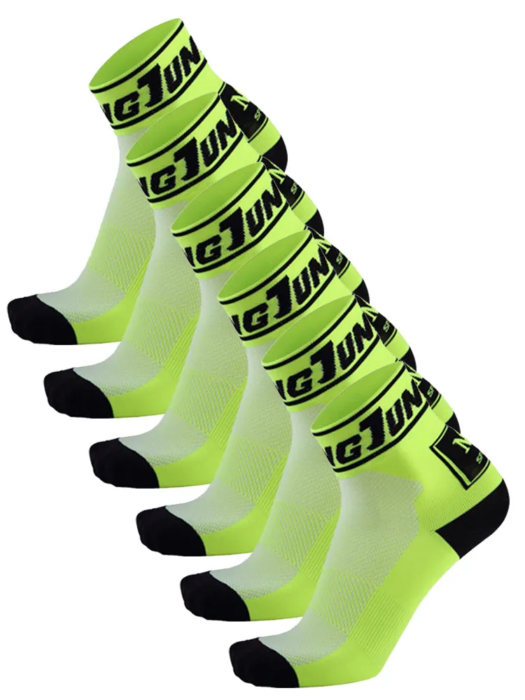 6 Pairs of Breathable Anti-friction Ankle Sports Socks