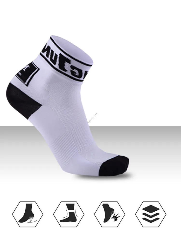 6 Pairs of Breathable Anti-friction Ankle Sports Socks