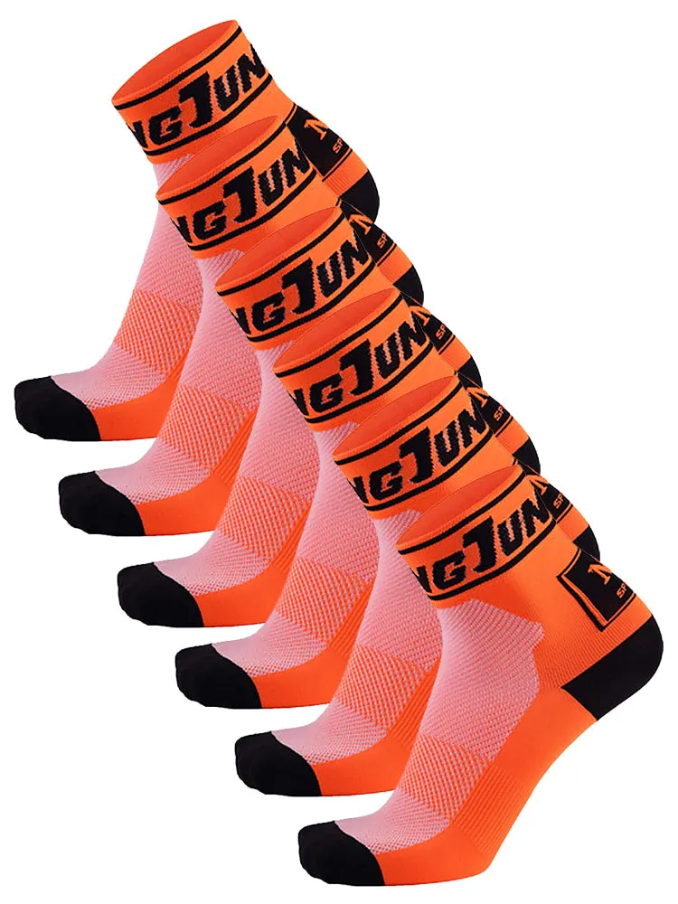 6 Pairs of Breathable Anti-friction Ankle Sports Socks