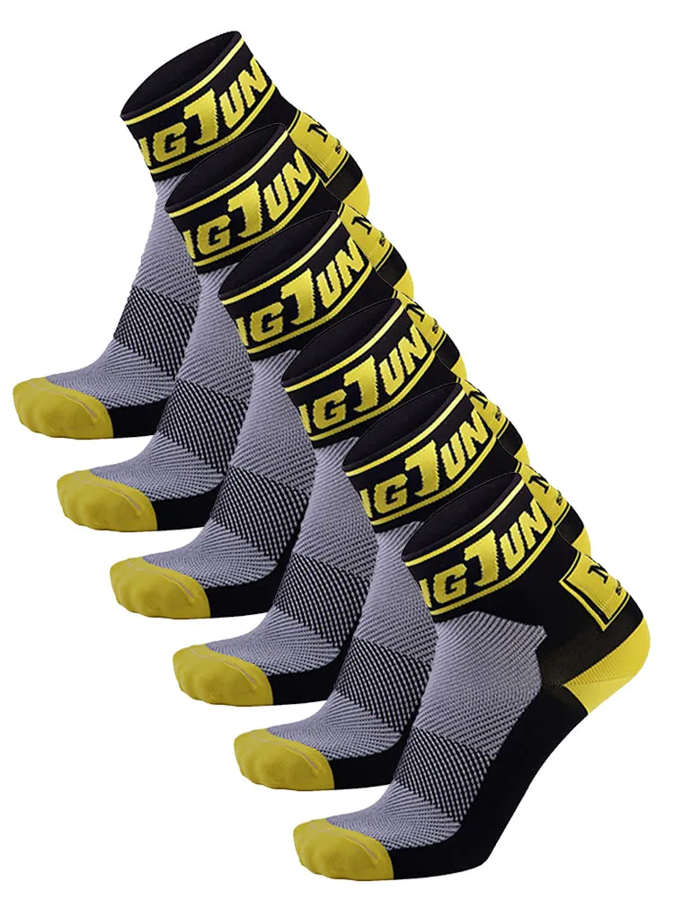 6 Pairs of Breathable Anti-friction Ankle Sports Socks