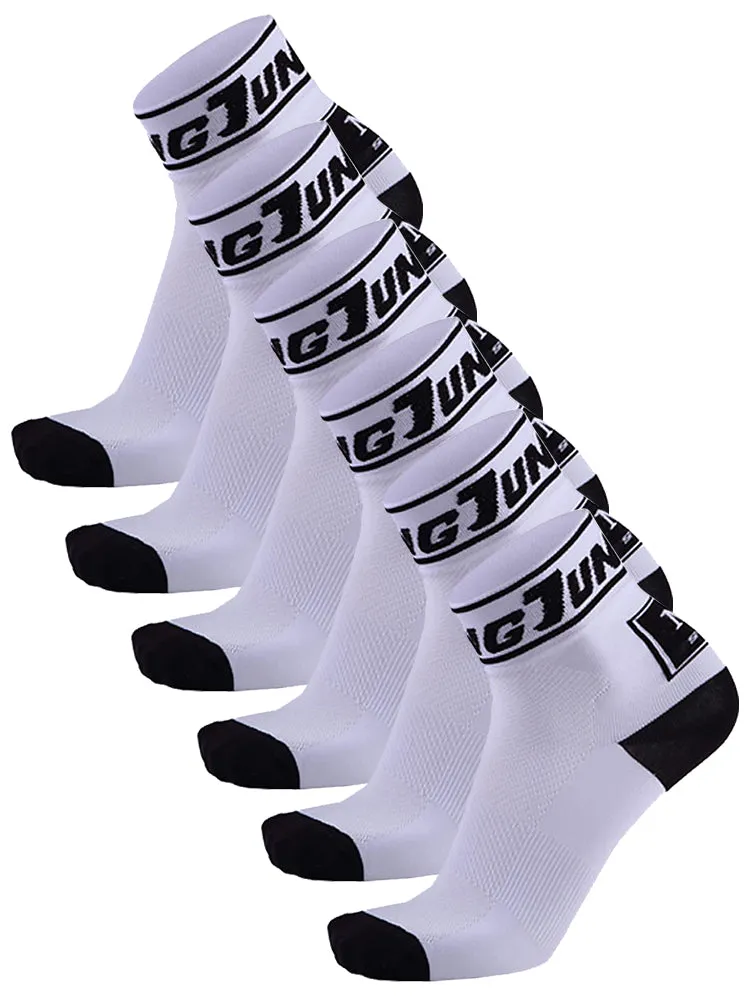 6 Pairs of Breathable Anti-friction Ankle Sports Socks