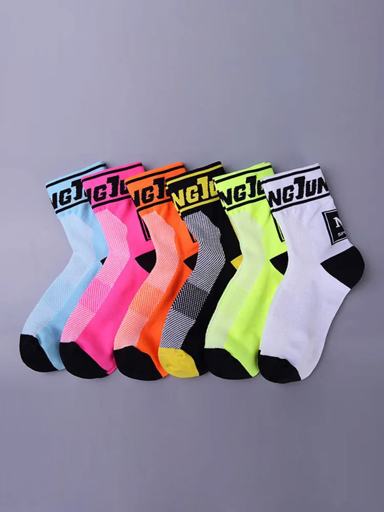 6 Pairs of Breathable Anti-friction Ankle Sports Socks