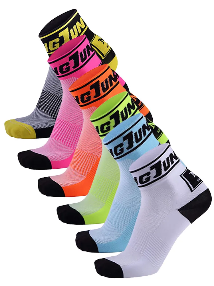 6 Pairs of Breathable Anti-friction Ankle Sports Socks