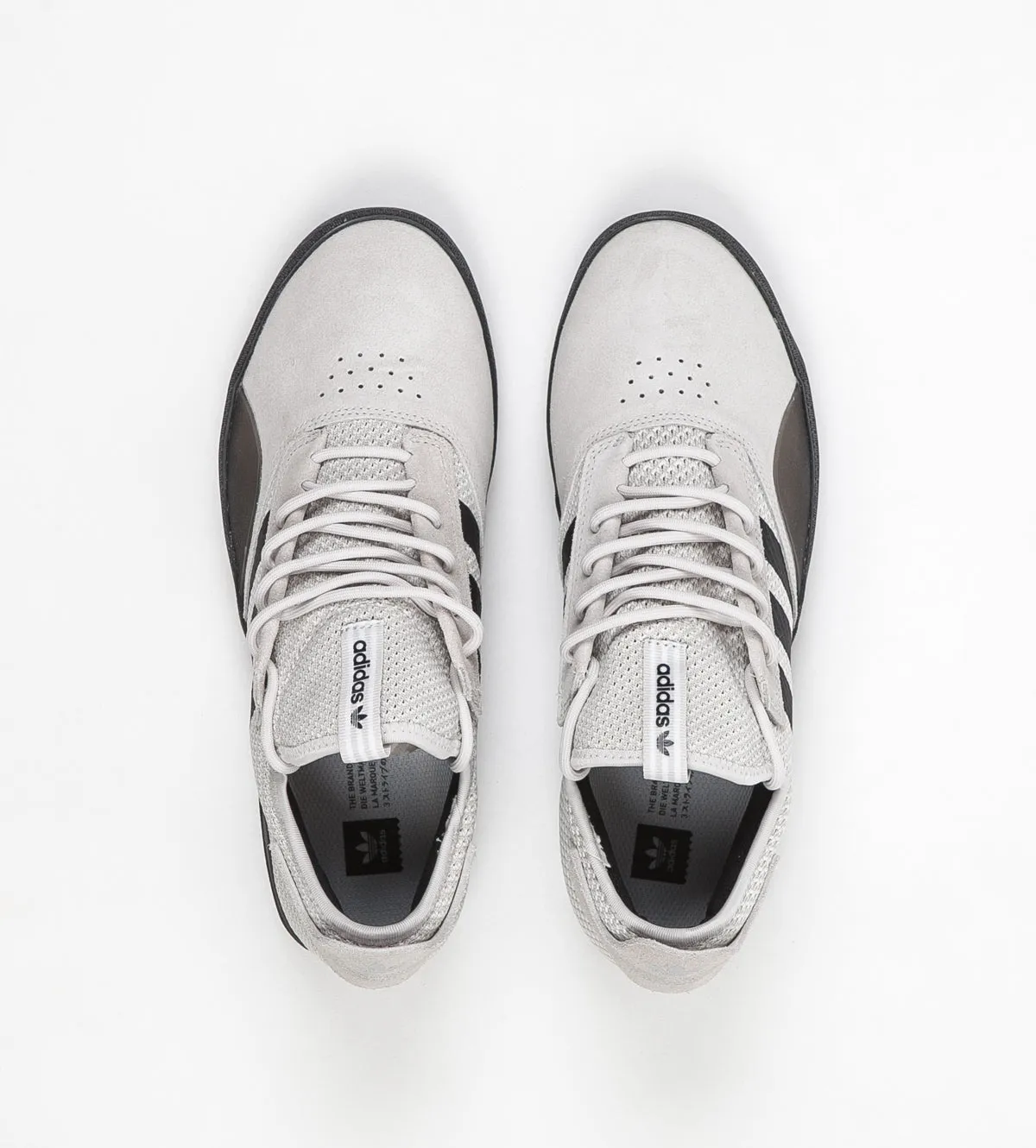 Adidas 3ST.001 Shoes - Grey One / Core Black / White