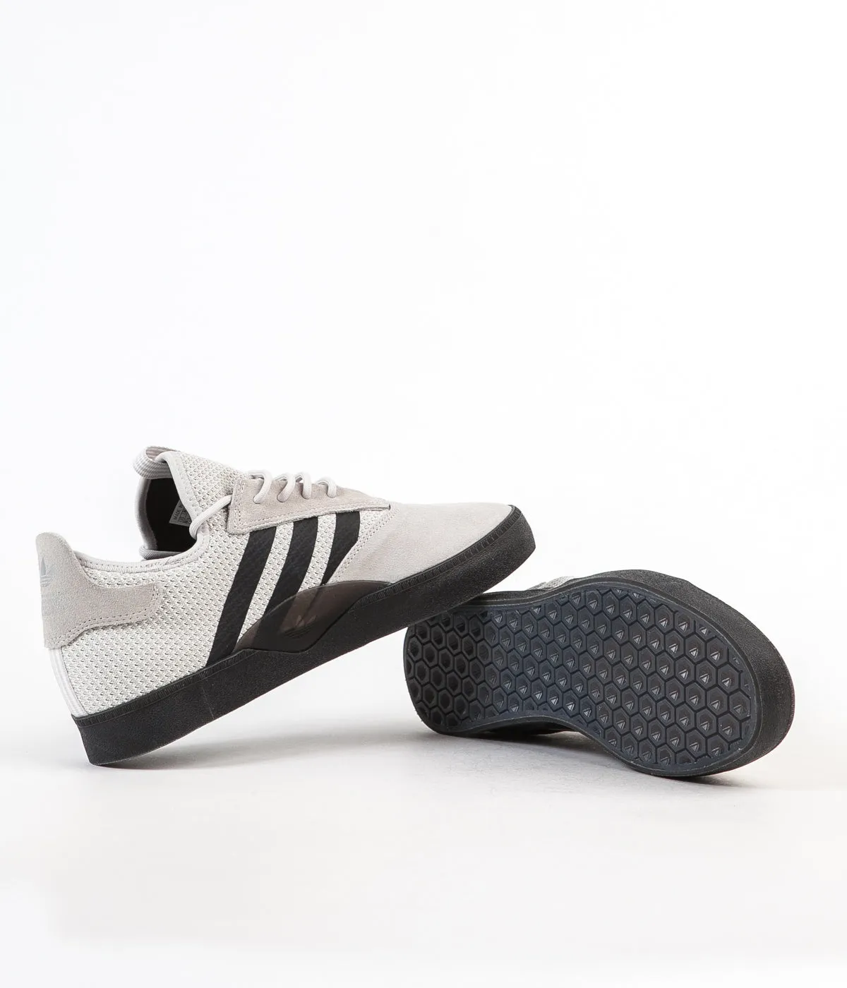 Adidas 3ST.001 Shoes - Grey One / Core Black / White