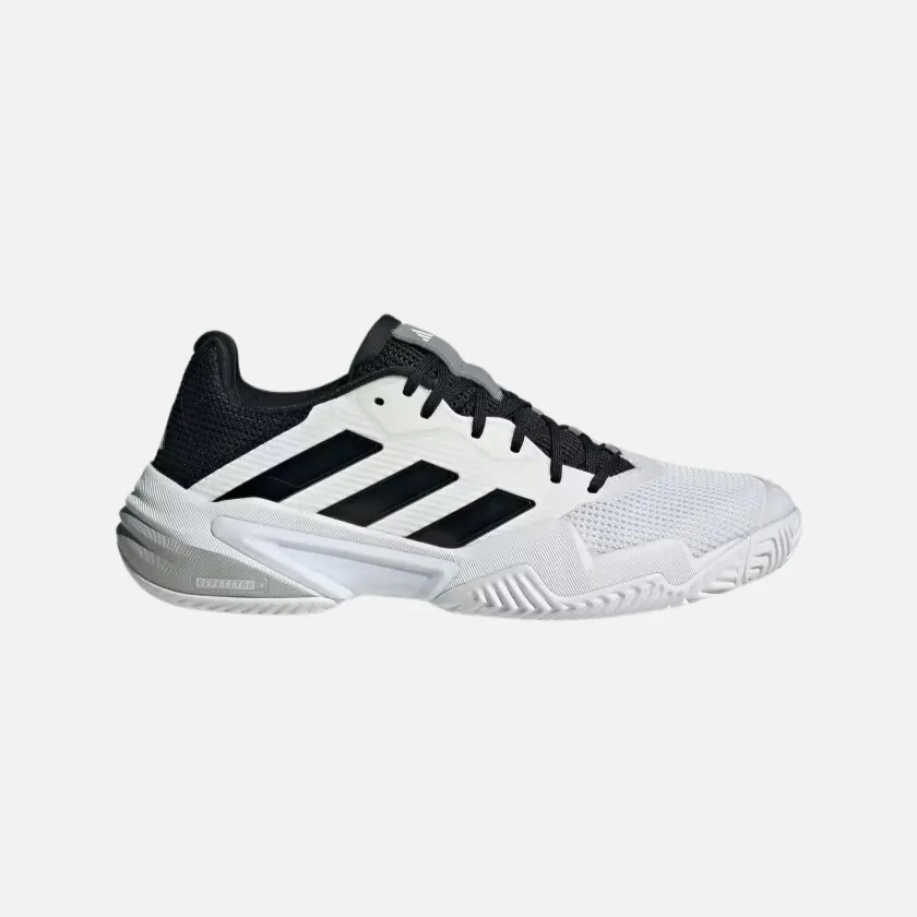 Adidas Baricade 13 Men's Tennis Shoes -Cloud White/Core Black/Grey Three