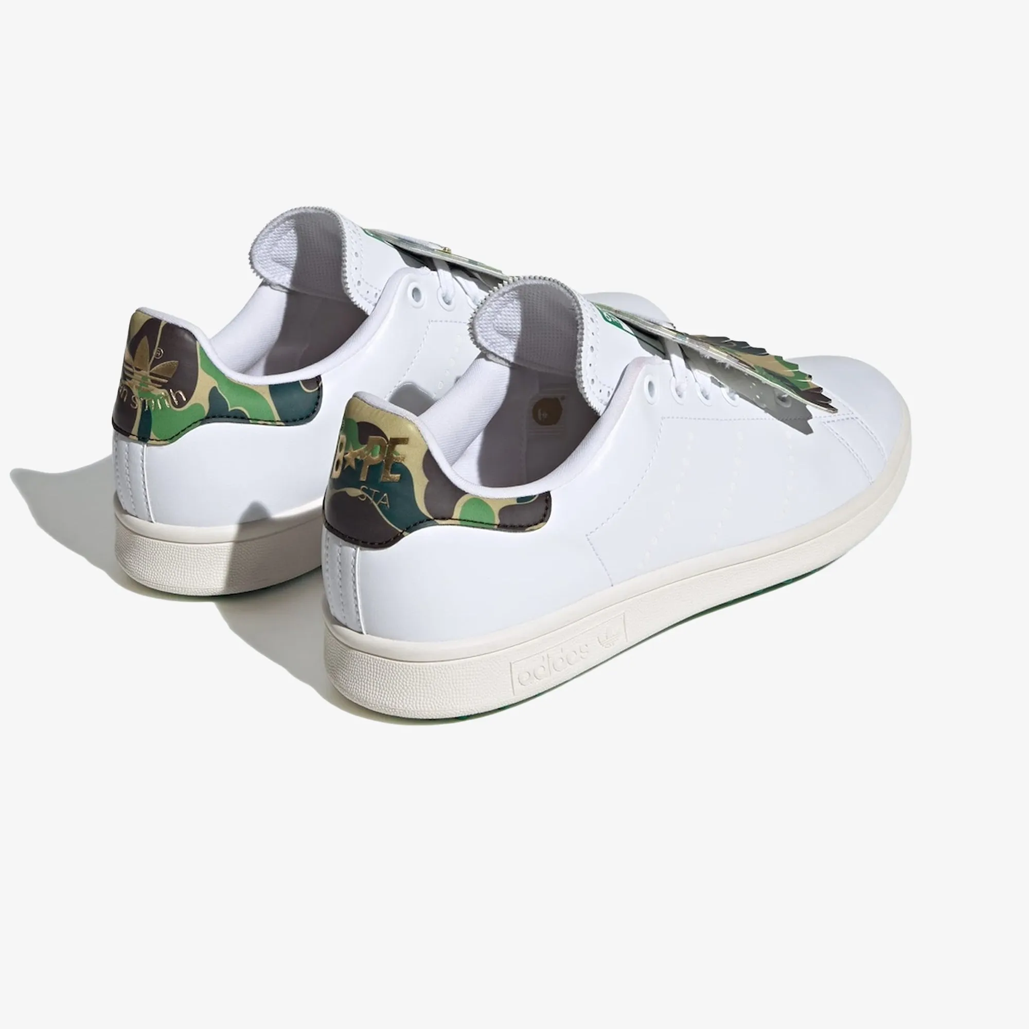 Adidas Originals | X BAPE STAN SMITH GOLF { CLOUD WHITE/GREEN