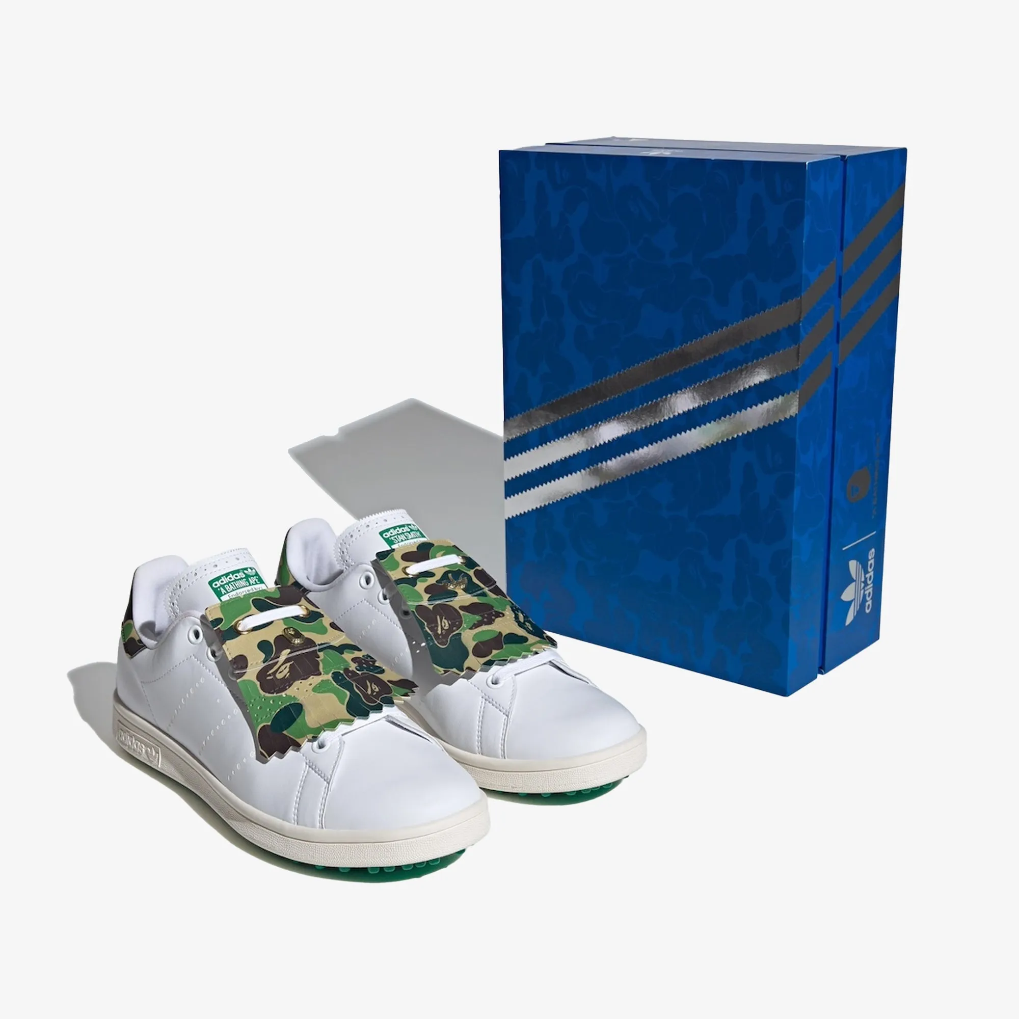 Adidas Originals | X BAPE STAN SMITH GOLF { CLOUD WHITE/GREEN