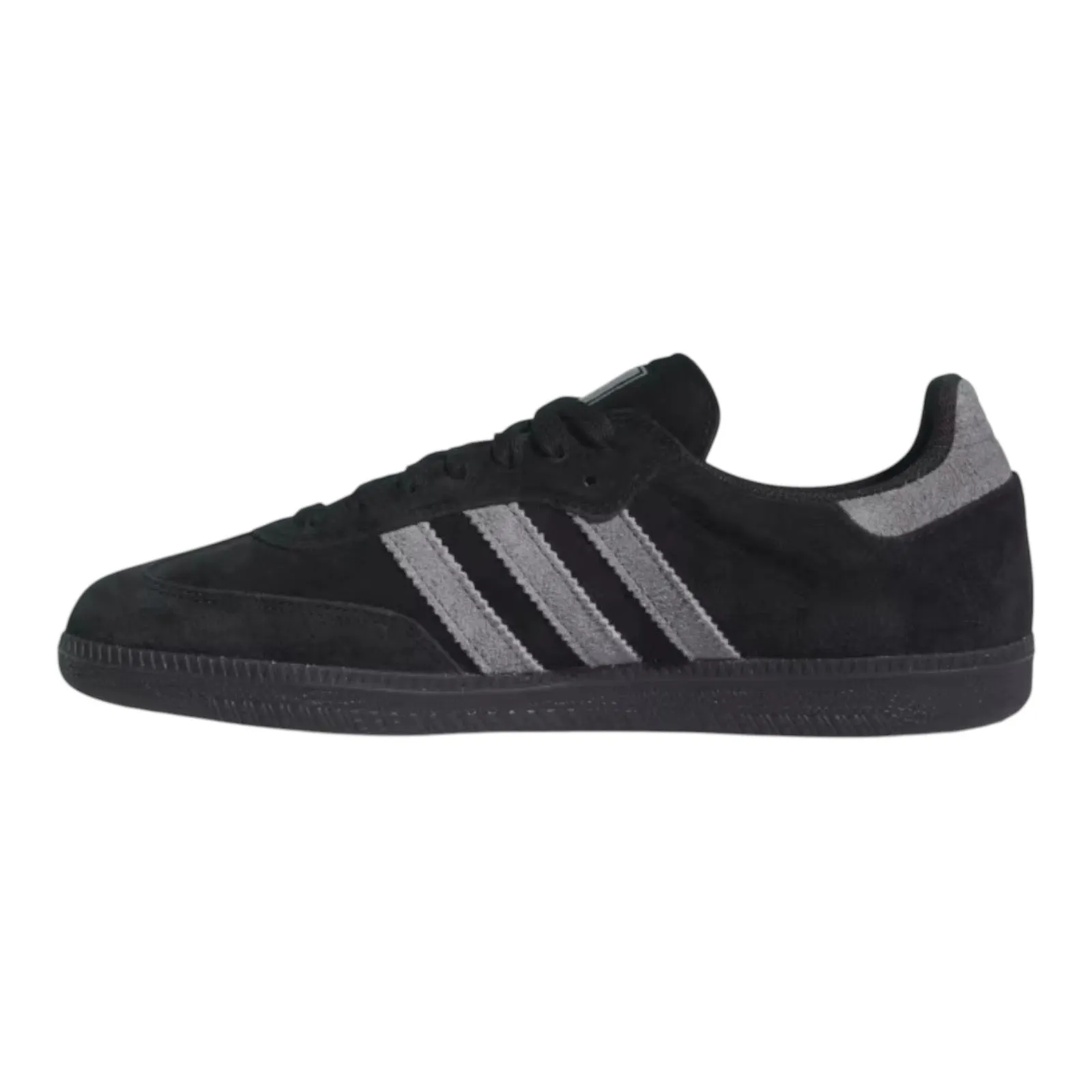 ADIDAS SAMBA ADV SHOES Core Black / Grey Four / Gold Metallic