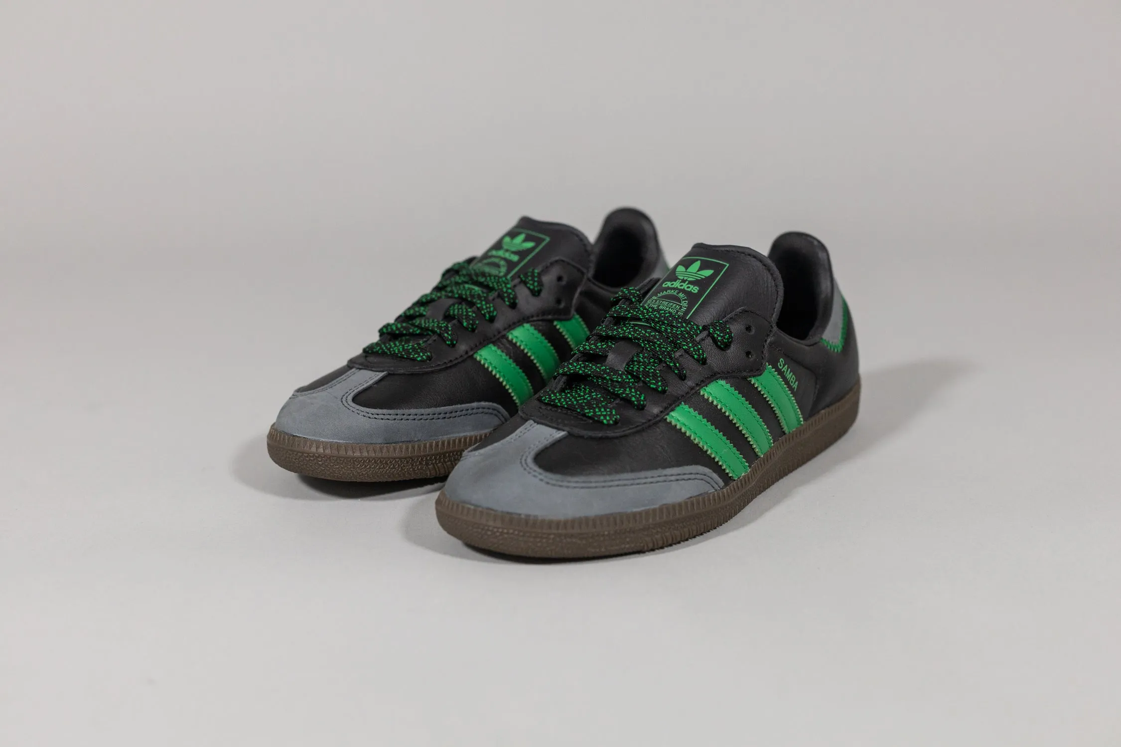 adidas Samba OG 'Core Black and Green'