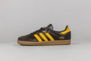 adidas Samba OG 'Dark Brown & Preloved Yellow'