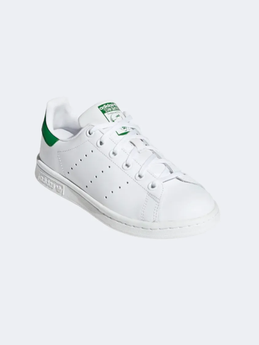 Adidas Stan Smith Gs-Boys Original Shoes White/Green