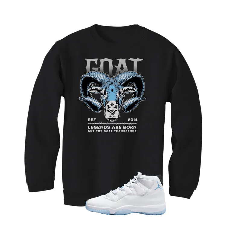 Air Jordan 11 Legend Blue Black T-Shirt (Legends Are Born)| illcurrency