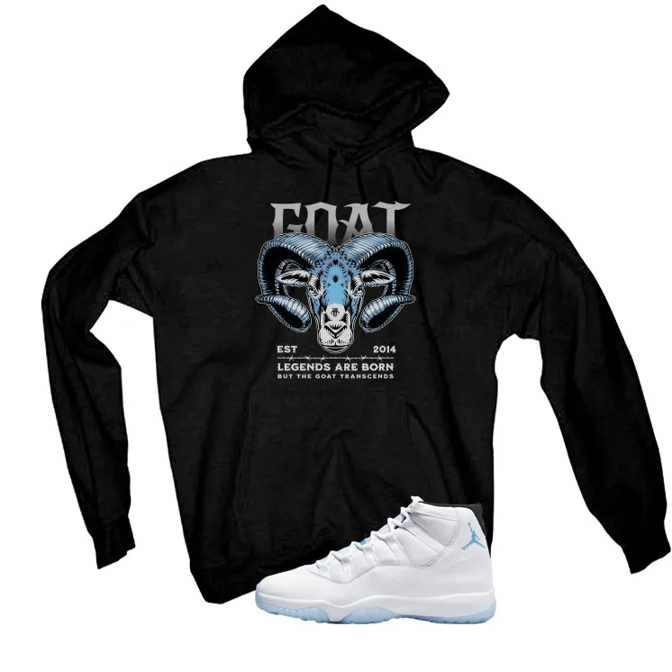 Air Jordan 11 Legend Blue Black T-Shirt (Legends Are Born)| illcurrency