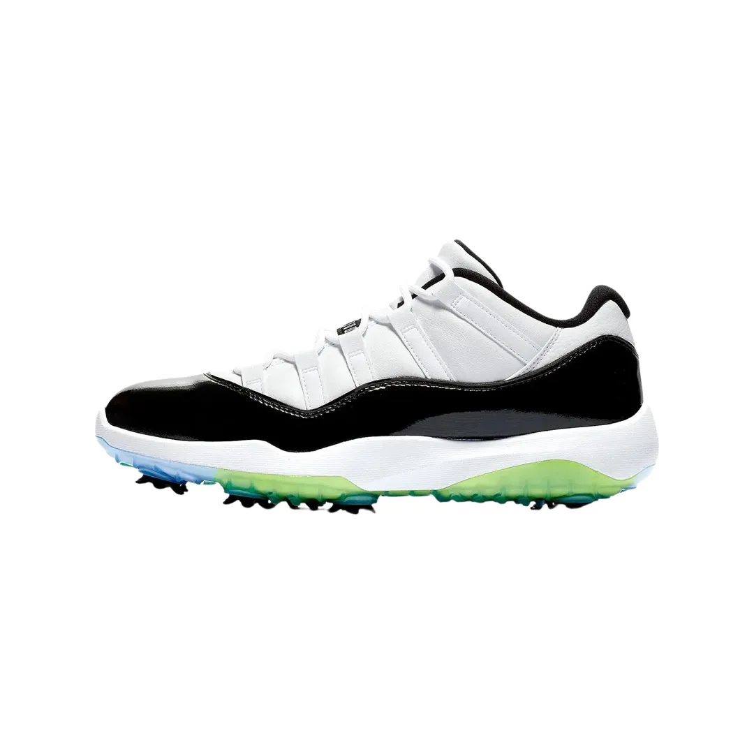 Air Jordan 11 Low Concord Golf White Black Volt