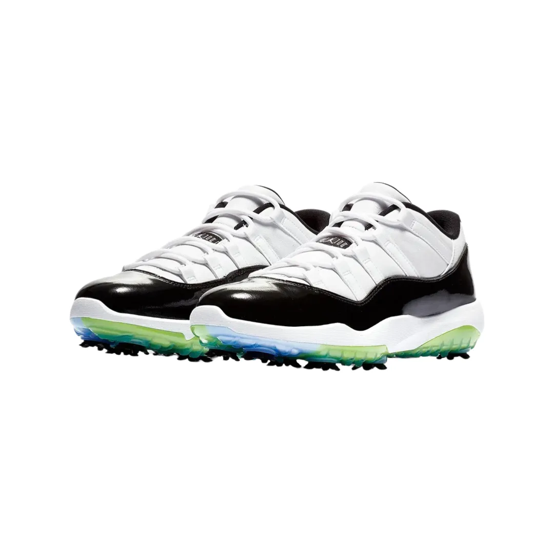 Air Jordan 11 Low Concord Golf White Black Volt