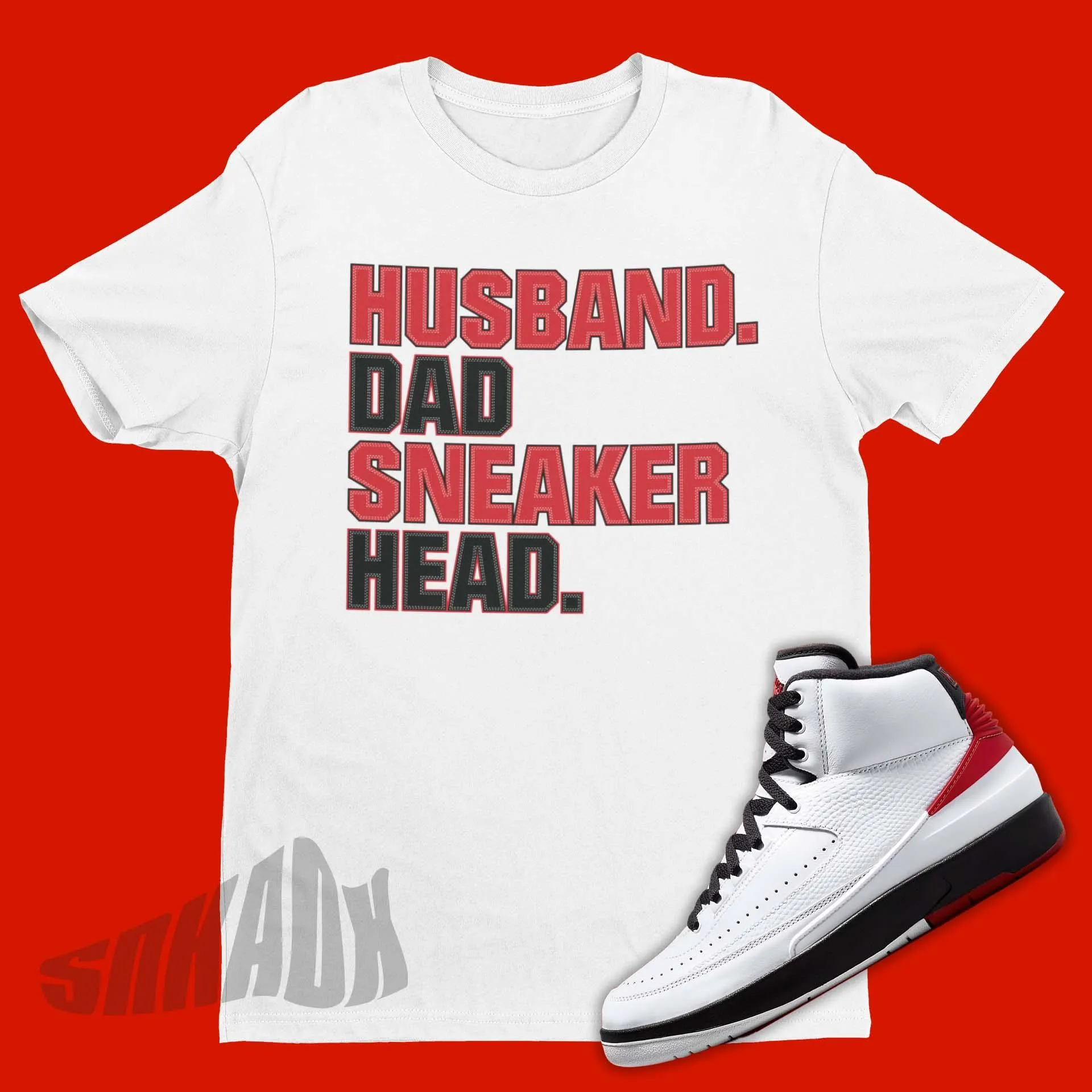 Air Jordan 2 OG Chicago Shirt for Sneakerhead Dad Husband