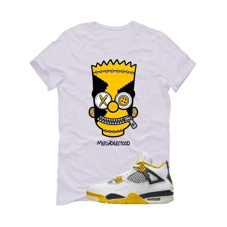 Air Jordan 4 WNNS “Vivid Sulfur” | illcurrency White T-Shirt (MISUNDERSTOOD)