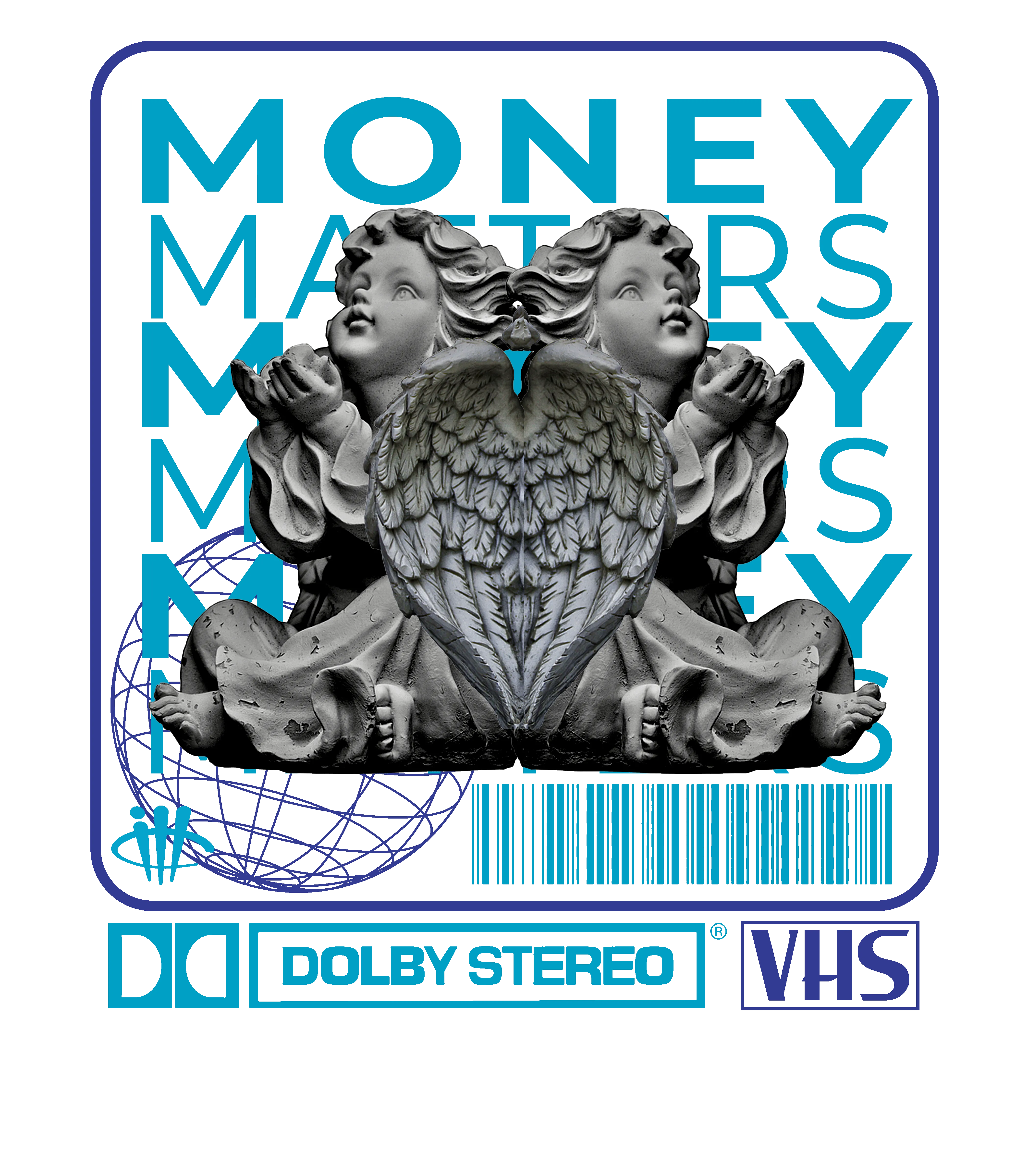 Air Jordan 6 Retro “Aqua” | illcurrency Black T-Shirt (MONEY MATTERS)