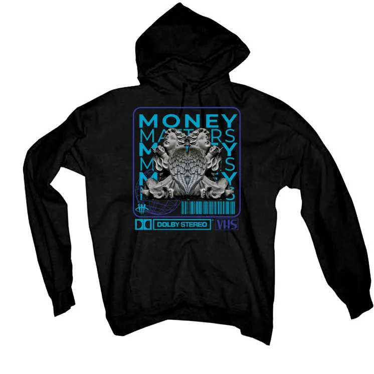 Air Jordan 6 Retro “Aqua” | illcurrency Black T-Shirt (MONEY MATTERS)