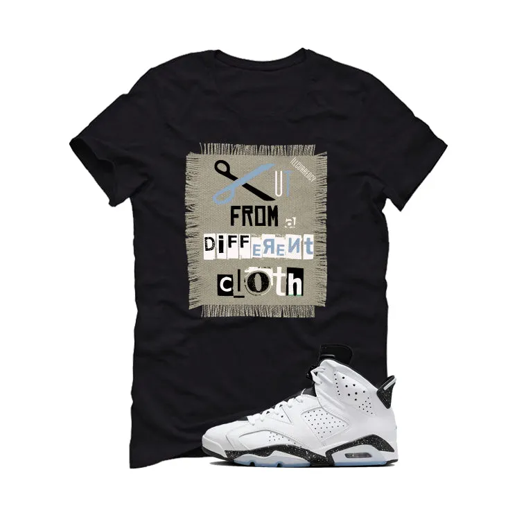 Air Jordan 6 Reverse Oreo Black T-Shirt (Cut from a different cloth)| illcurrency