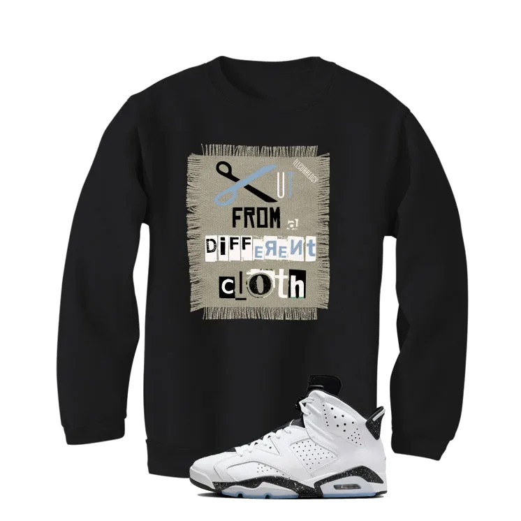 Air Jordan 6 Reverse Oreo Black T-Shirt (Cut from a different cloth)| illcurrency