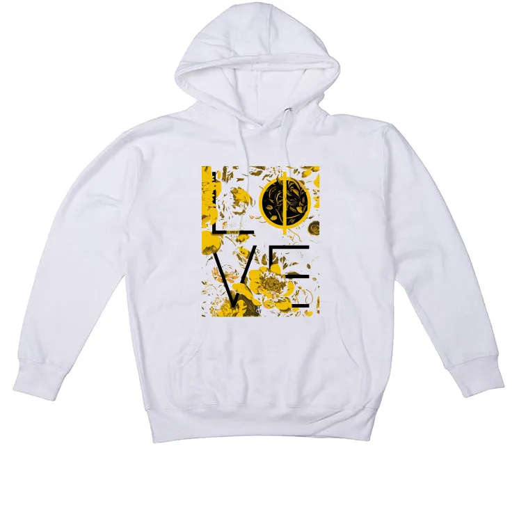 Air Jordan 6 Yellow Ochre | illcurrency White T-Shirt (LOVE)