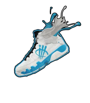 Air Jordan 9 “Powder Blue” | illcurrency Black T-Shirt (SPLASH 9)