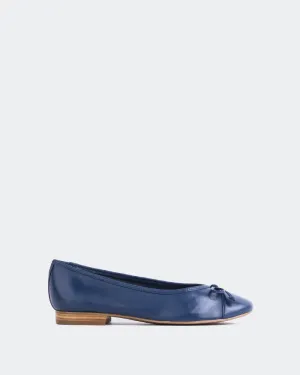 Alona Navy Leather