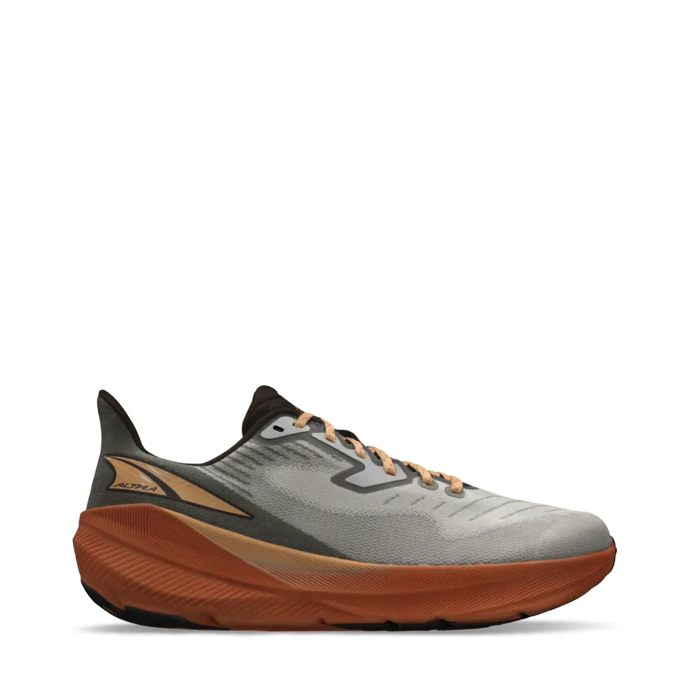 Altra Men's Experience Flow Sneaker in Gray/Orange