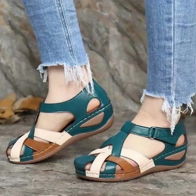 Amozae-Back to college Women's Sandals Roman Summer Ladies Sandals Fashion Platform Shoes Women Outdoor Female Woman Women Beach Shoes Plus Size