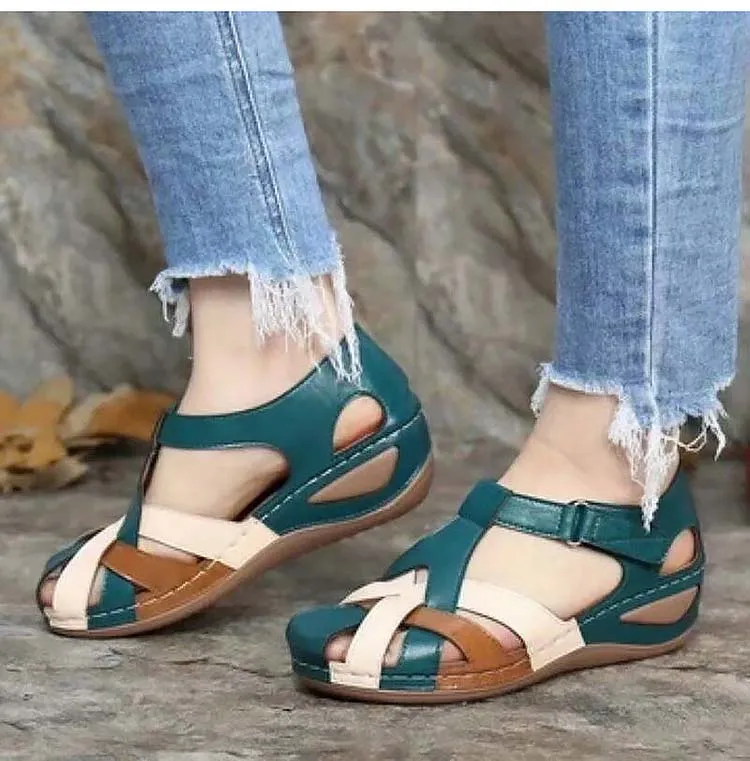 Amozae-Back to college Women's Sandals Roman Summer Ladies Sandals Fashion Platform Shoes Women Outdoor Female Woman Women Beach Shoes Plus Size