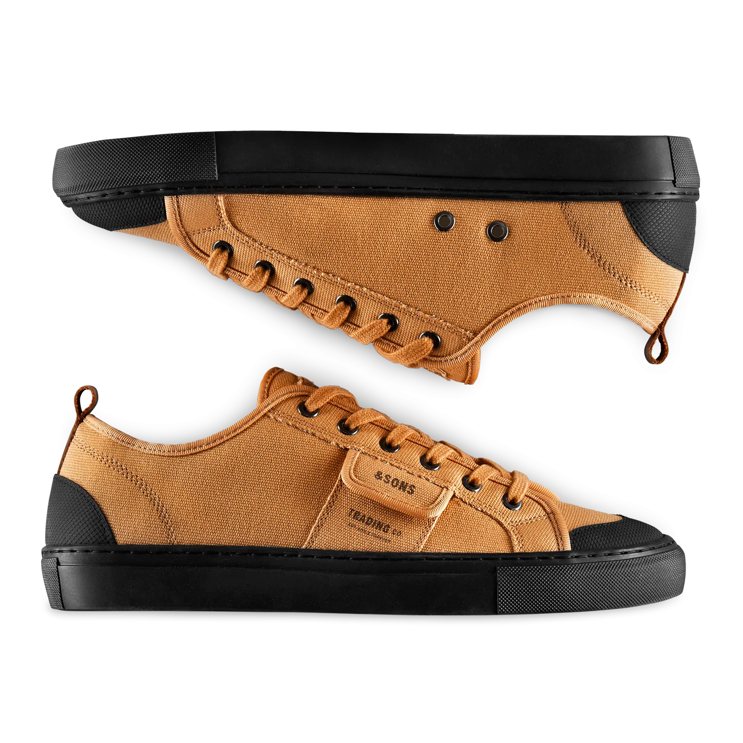 &SONS Baseline Tan Low Top