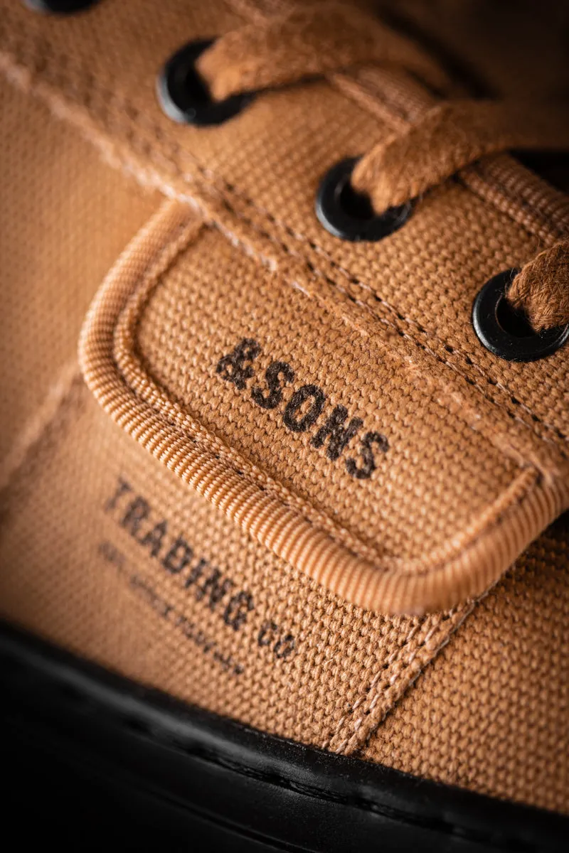 &SONS Baseline Tan Low Top