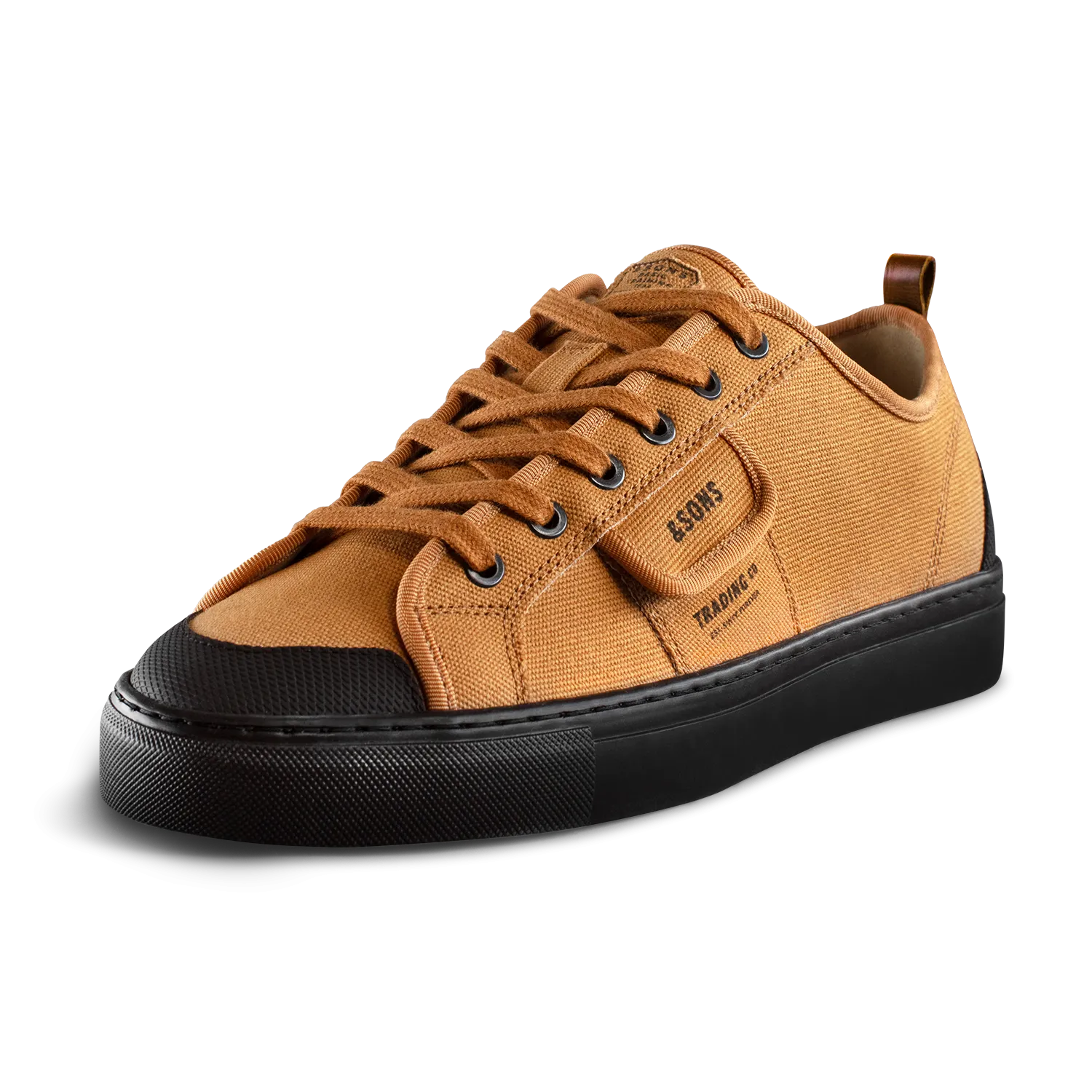 &SONS Baseline Tan Low Top