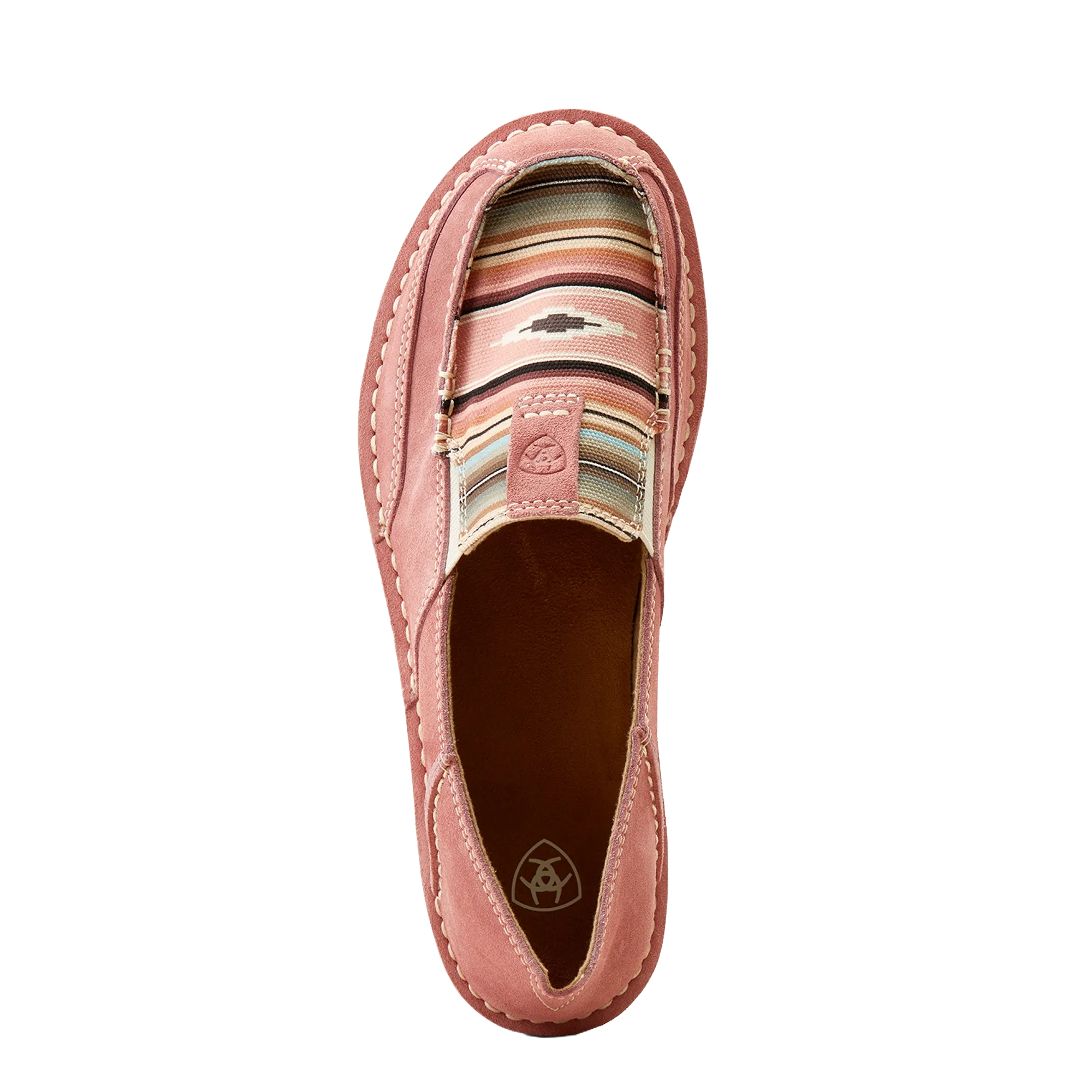 Ariat Ladies Azalea Suede & Baby Pink Serape Cruiser 10050958