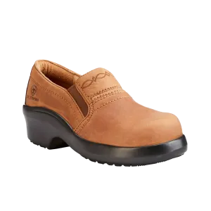 Ariat Ladies Expert Safety Brown SD Composite Toe Clogs 10023035