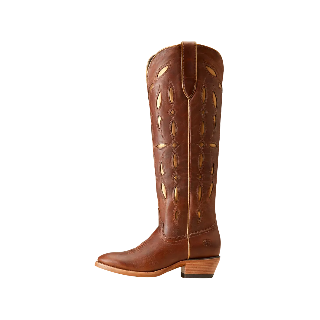 Ariat Women's Saylor StretchFit Western Chic Brown Boots