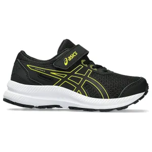 Asics Contend 8 PS Black/Bright Yellow