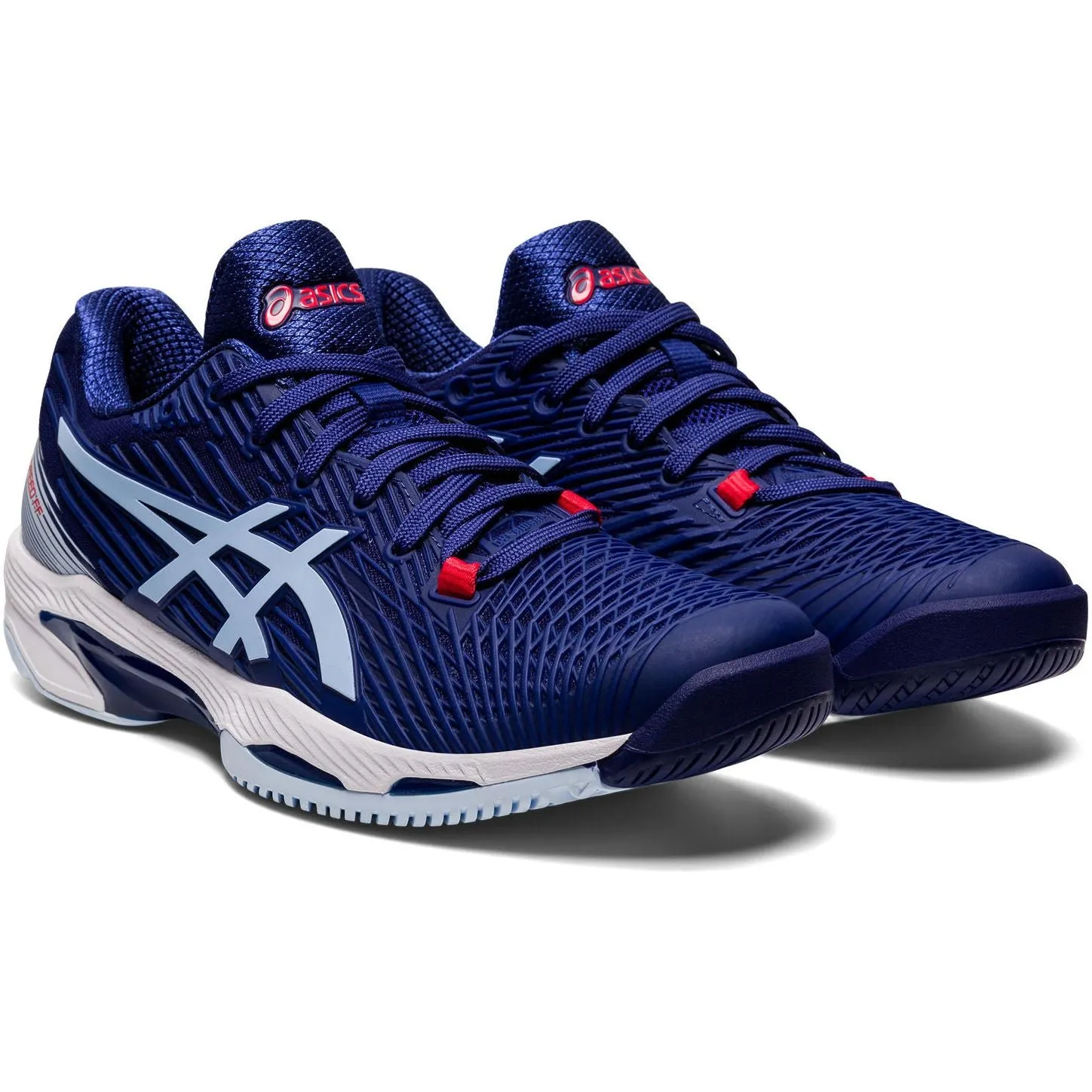 Asics Solution Speed FF 2 Womens Tennis Shoes - Blue