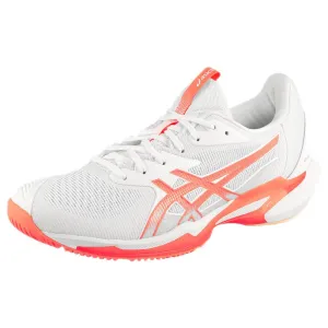 Asics Women's Solution Speed FF 3 - White/Sun Coral