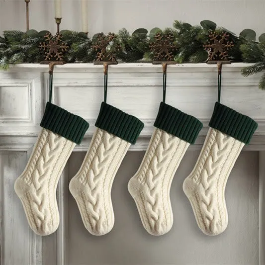 Baby Knitted Christmas Holiday Accessories Socks