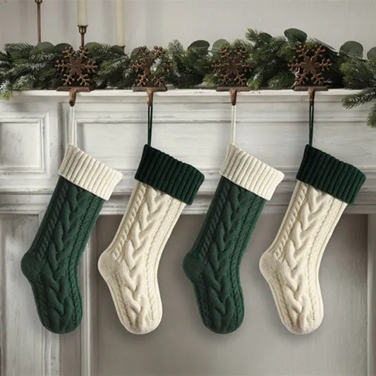 Baby Knitted Christmas Holiday Accessories Socks